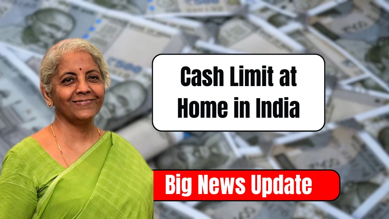cash limit at home in india